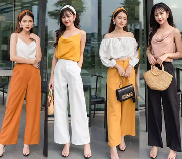 Lưu ngay các mẫu quần ống đứng nữ chiếm trọn spotlight năm nay