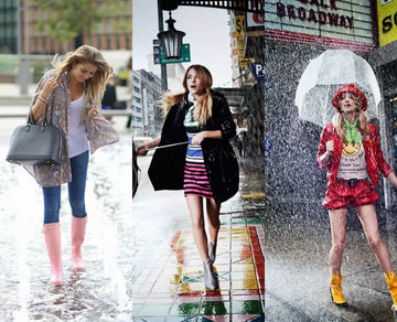 Cách mix đồ phù hợp mùa mưa Sài Gòn