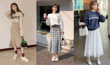 10 cách phối đồ với áo sweater siêu chất cho các nàng