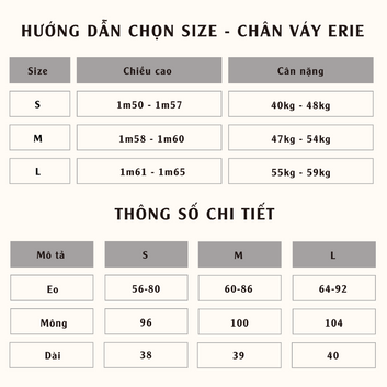 Chân váy ngắn ERIE - 3433