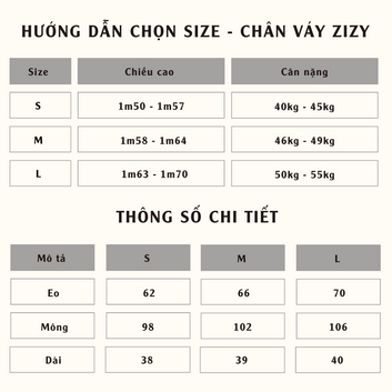 Chân Váy Kaki Ngắn ZIZY - 3432