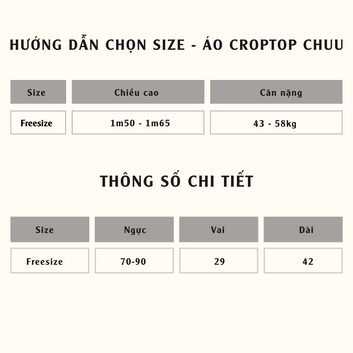 Áo croptop CHUU - 10566