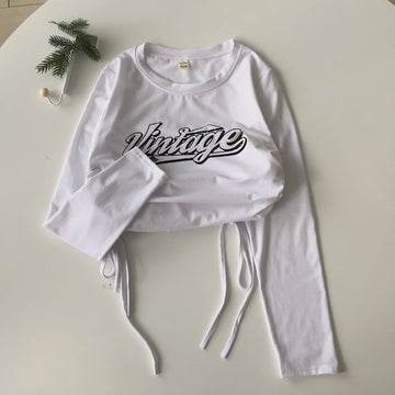 Áo Croptop Tay Dài NIFTY - 10460