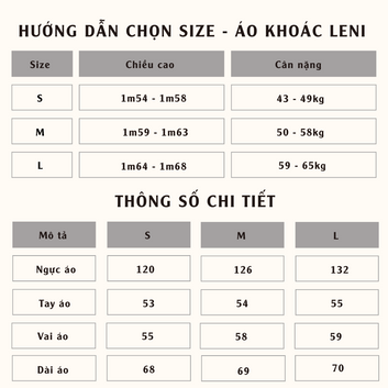 Áo Khoác LENI - 10490