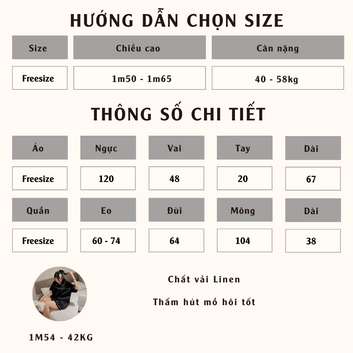 Bộ Vải Linen FHK 7189