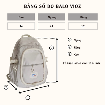Balo VIOZ - 6623